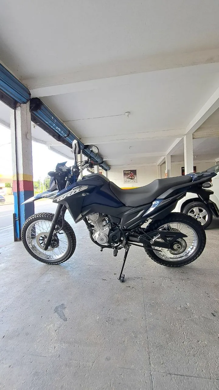 HONDA BROS 160 CBS LATERAL ESQUERDA